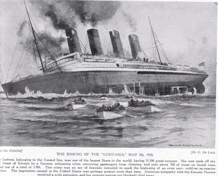 The Sinking of the Lusitania 7 May 1915